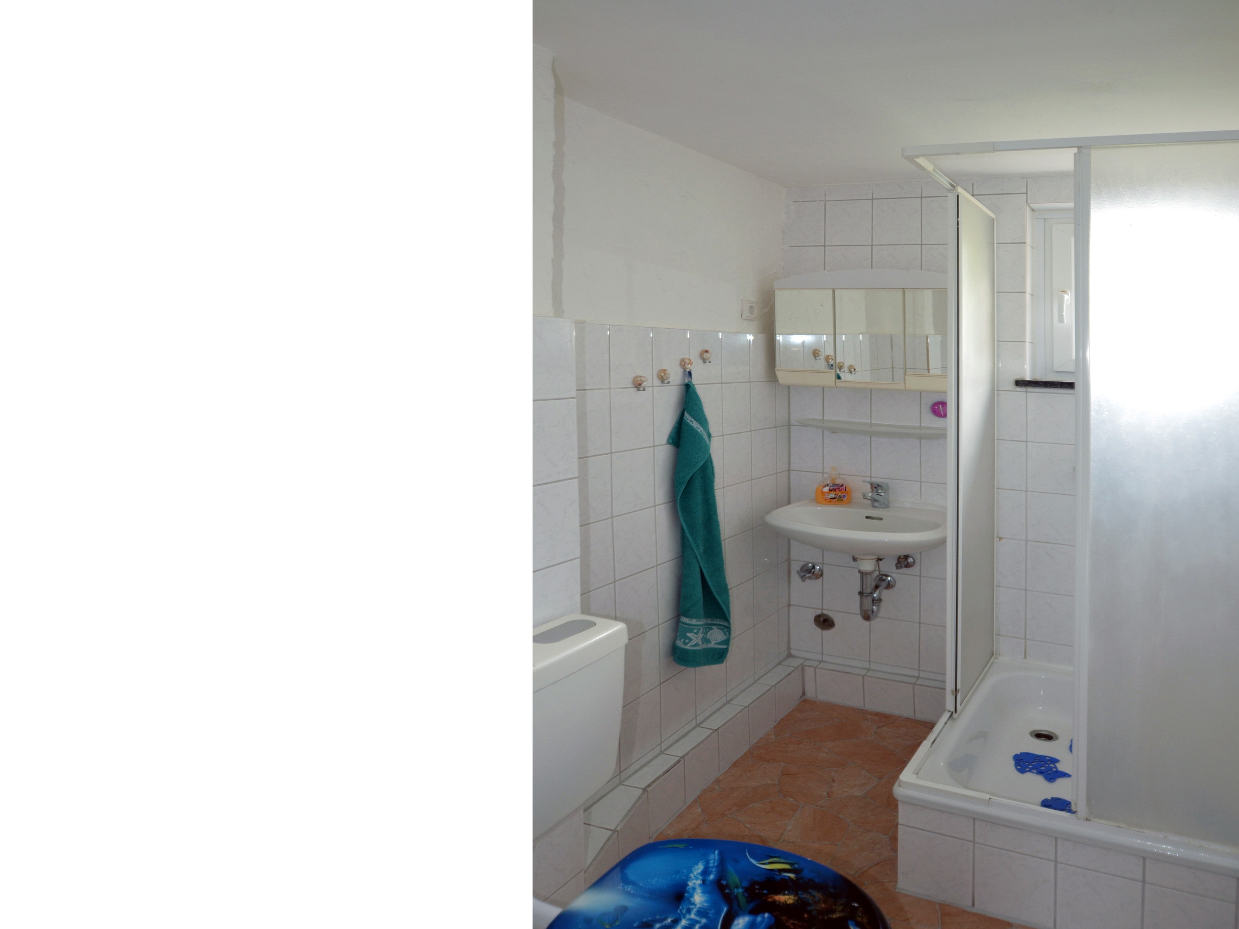 Bad mit Dusche